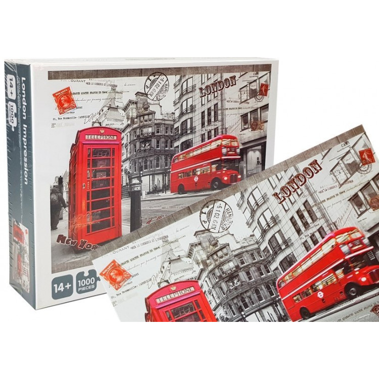 Puzzle London set 1000 dielikov 